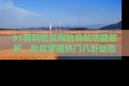 91黑料吃瓜网的导航功能解析,助你掌握热门八卦动态
