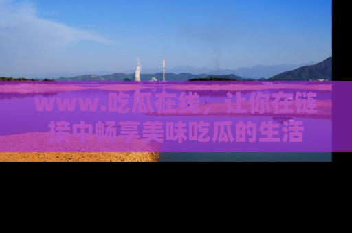 www.吃瓜在线，让你在链接中畅享美味吃瓜的生活