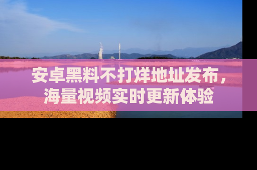安卓黑料不打烊地址发布，海量视频实时更新体验