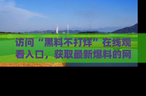 访问“黑料不打烊”在线观看入口，获取最新爆料的网址！