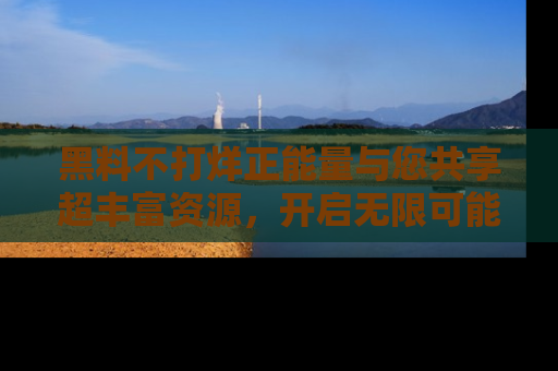 黑料不打烊正能量与您共享超丰富资源，开启无限可能的新视界！