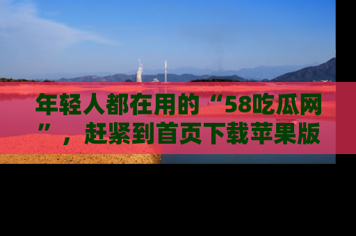年轻人都在用的“58吃瓜网”，赶紧到首页下载苹果版吧！