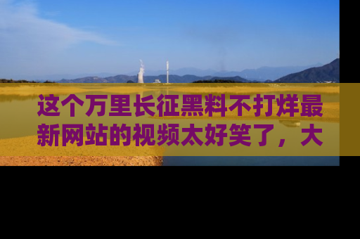 这个万里长征黑料不打烊最新网站的视频太好笑了,大家快来一起看吧!